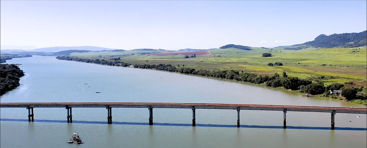 pousada de pesca no rio grande SP - foto do rio